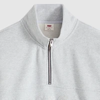 Boxy Quarter Zip Sweatshirt