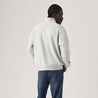 Boxy Quarter Zip Sweatshirt