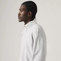 Boxy Quarter Zip Sweatshirt
