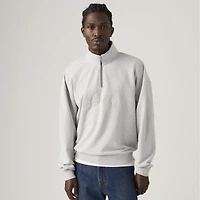 Boxy Quarter Zip Sweatshirt