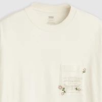 Loose Fit Vintage Graphic Pocket T-Shirt