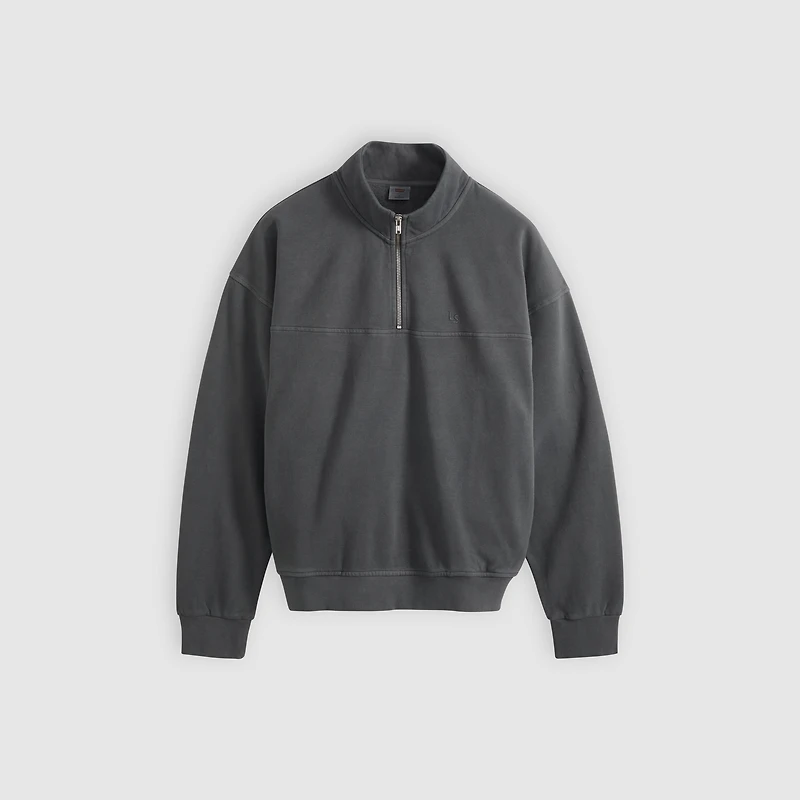 Marina Garment Dye Quarter-Zip Sweatshirt