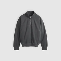 Marina Garment Dye Quarter-Zip Sweatshirt
