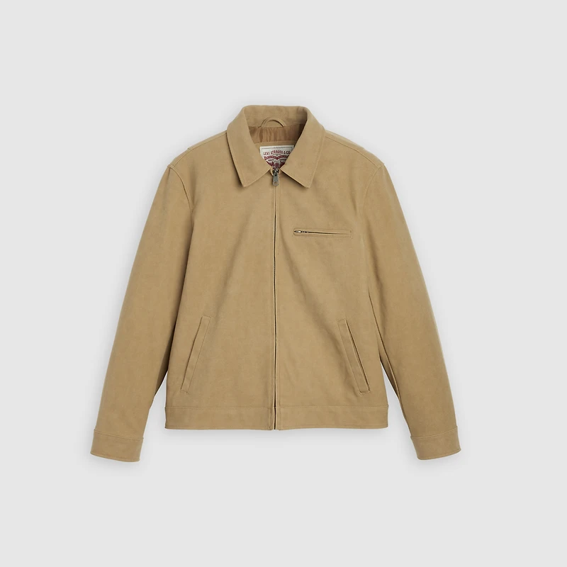 Faux Suede Jacket