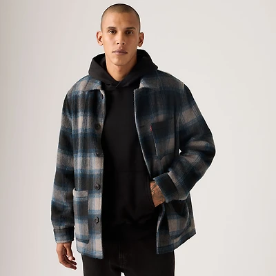 Wool Blend Chore Jacket