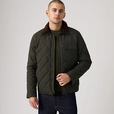 Diamond Quilted Jacket