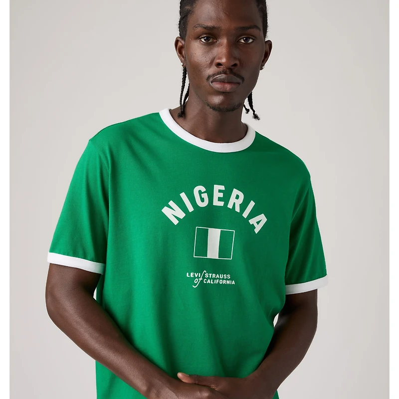 Nigeria Ringer Tee