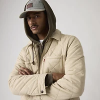 Diamond Quilted Overshirt
