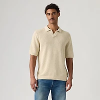 Dillon Open Collar Polo