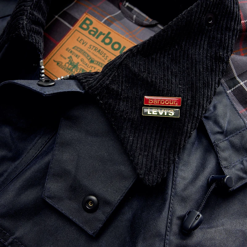 Levi's® x Barbour Oversized Bedale Waxed Jacket