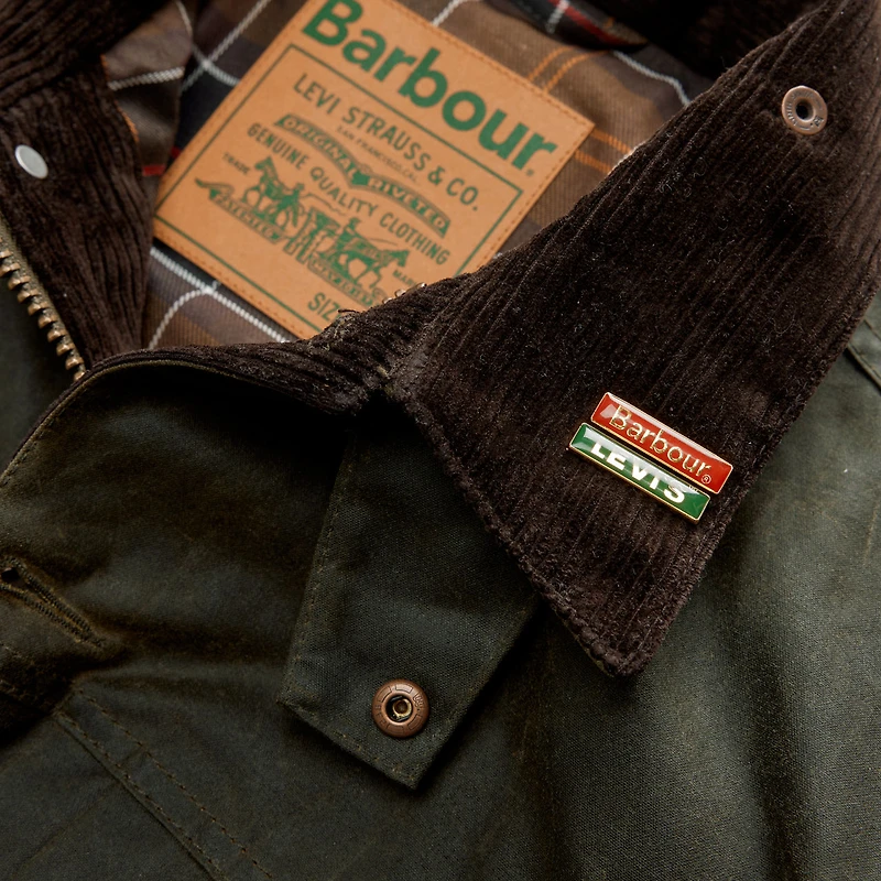 Levi's® x Barbour Type II Waxed Trucker Jacket