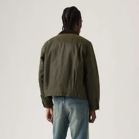 Levi's® x Barbour Type II Waxed Trucker Jacket