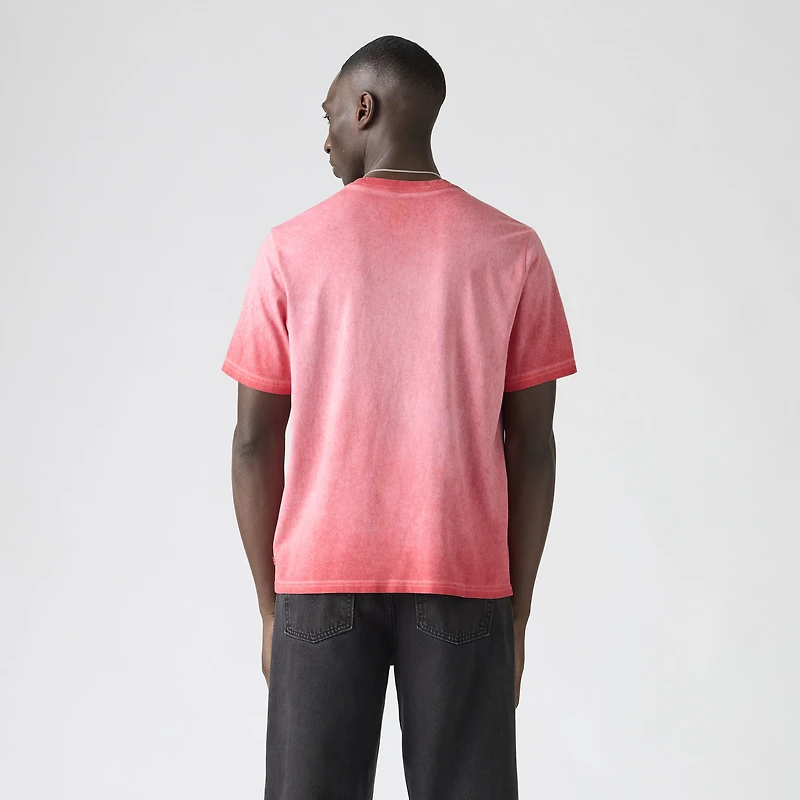 Relaxed Fit Short-Sleeve Distressed T-Shirt
