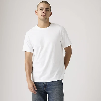 Relaxed Fit Short-Sleeve Embroidered Graphic T-Shirt