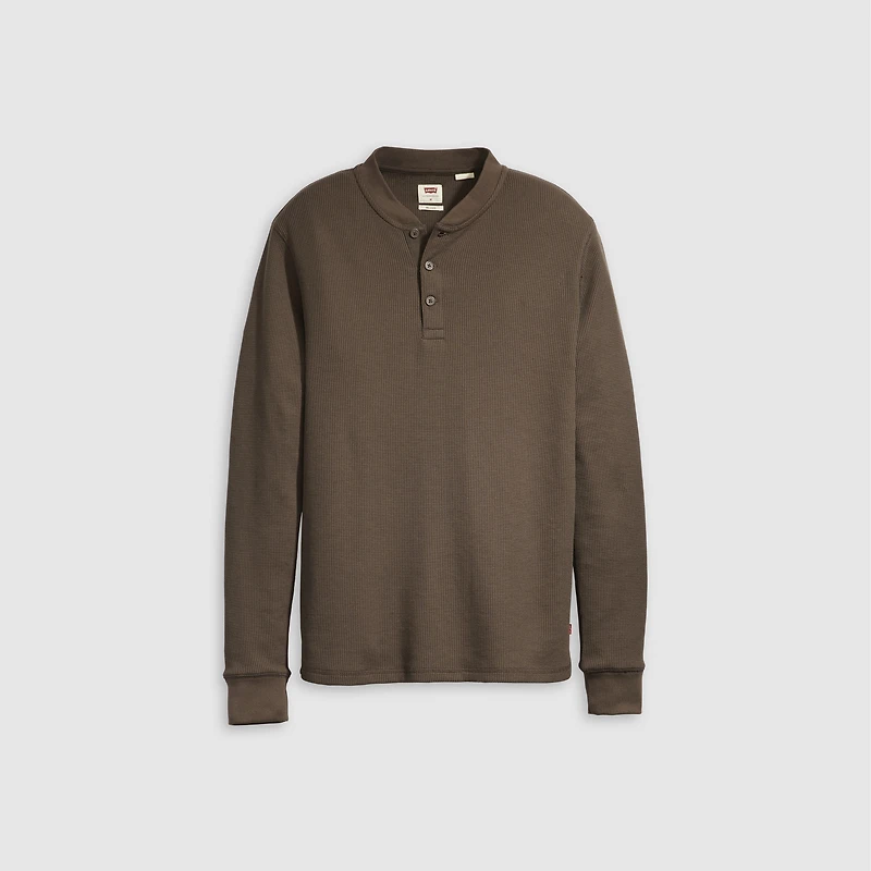 Long Sleeve Thermal Henley