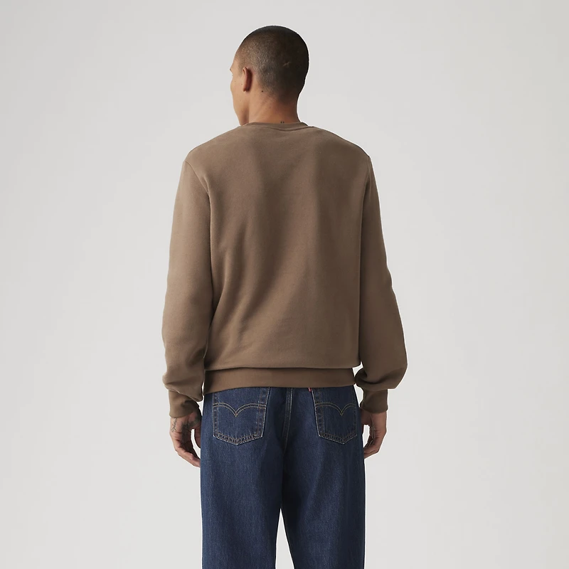 Standard Fit Graphic Crewneck Sweatshirt