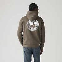 Relaxed Graphic Hoodie Sweatshirt