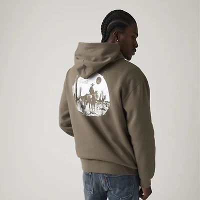 Relaxed Graphic Hoodie Sweatshirt