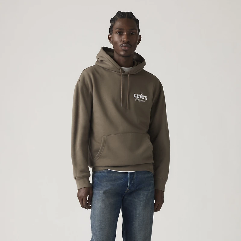 Relaxed Graphic Hoodie Sweatshirt