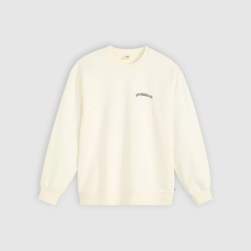 Relaxed Graphic Crewneck Sweatshirt