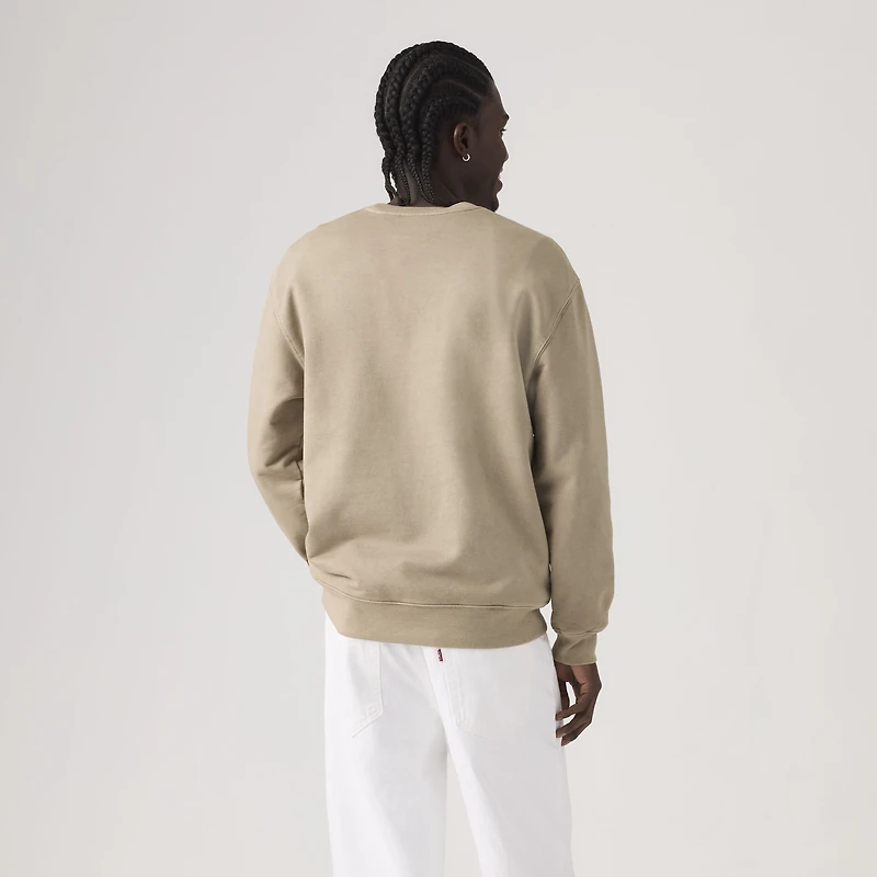 Relaxed Graphic Crewneck Sweatshirt