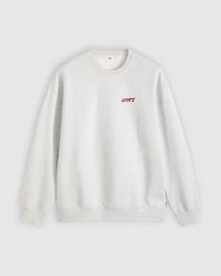 Relaxed Graphic Crewneck Sweatshirt