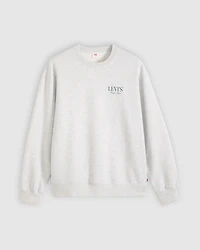 Relaxed Graphic Crewneck Sweatshirt