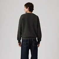 Relaxed Graphic Crewneck Sweatshirt