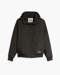 Soft Shell Hoodie Bomber Jacket