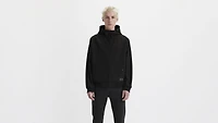 Soft Shell Hoodie Bomber Jacket