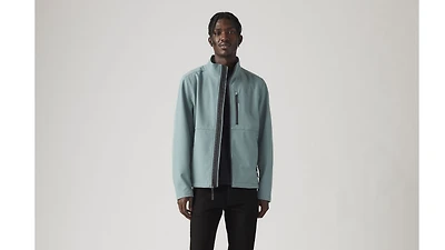 Soft Shell Stand Collar Jacket