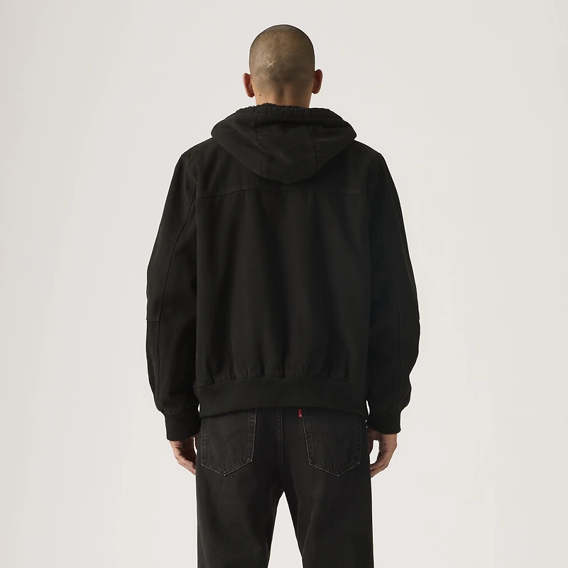 Sherpa Lined Hooded Jacket