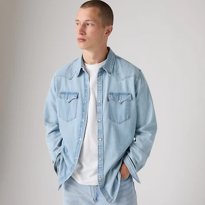 Classic Standard Western Denim Shirt