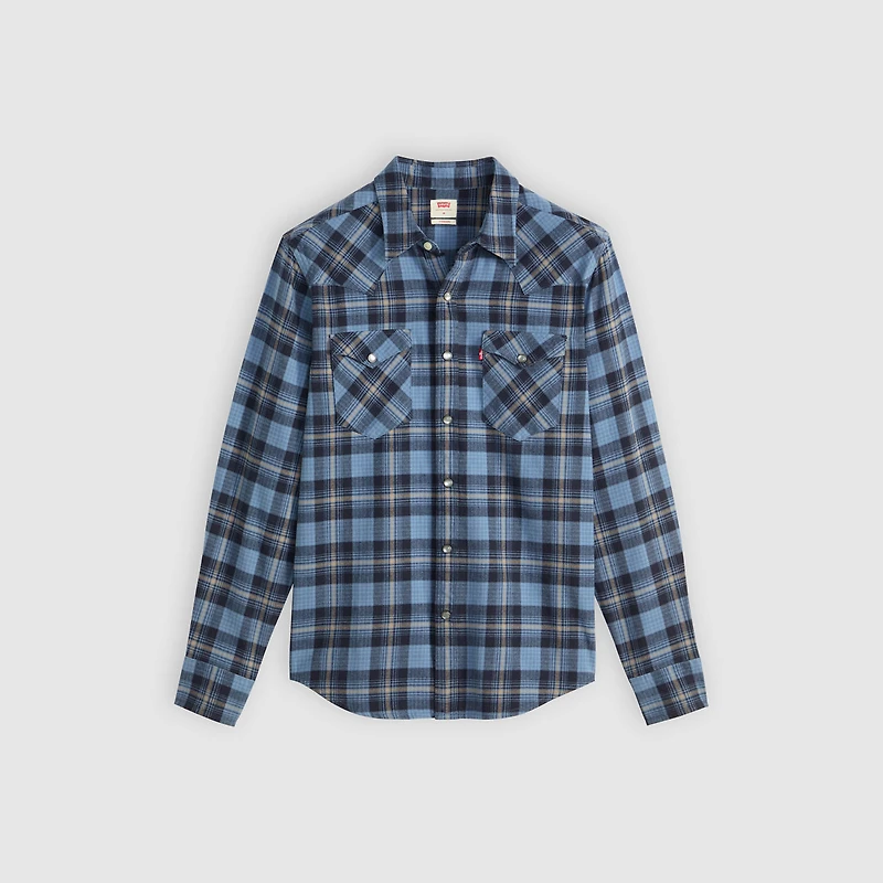 Classic Western Standard Fit Flannel Shirt