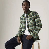 Classic Western Standard Fit Flannel Shirt