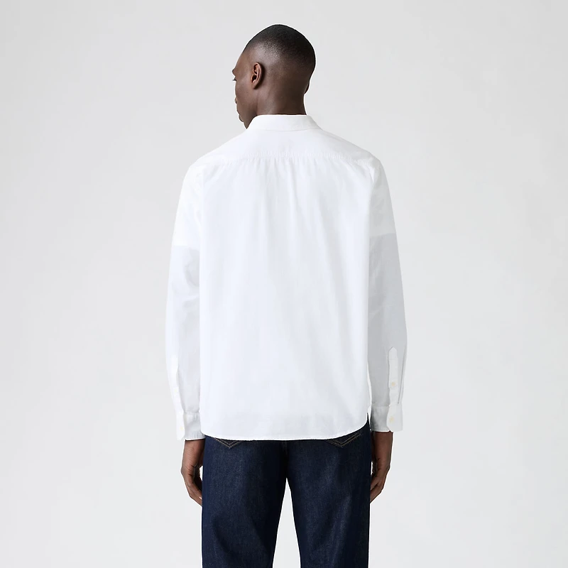 Sunset One Pocket Standard Fit Oxford Shirt