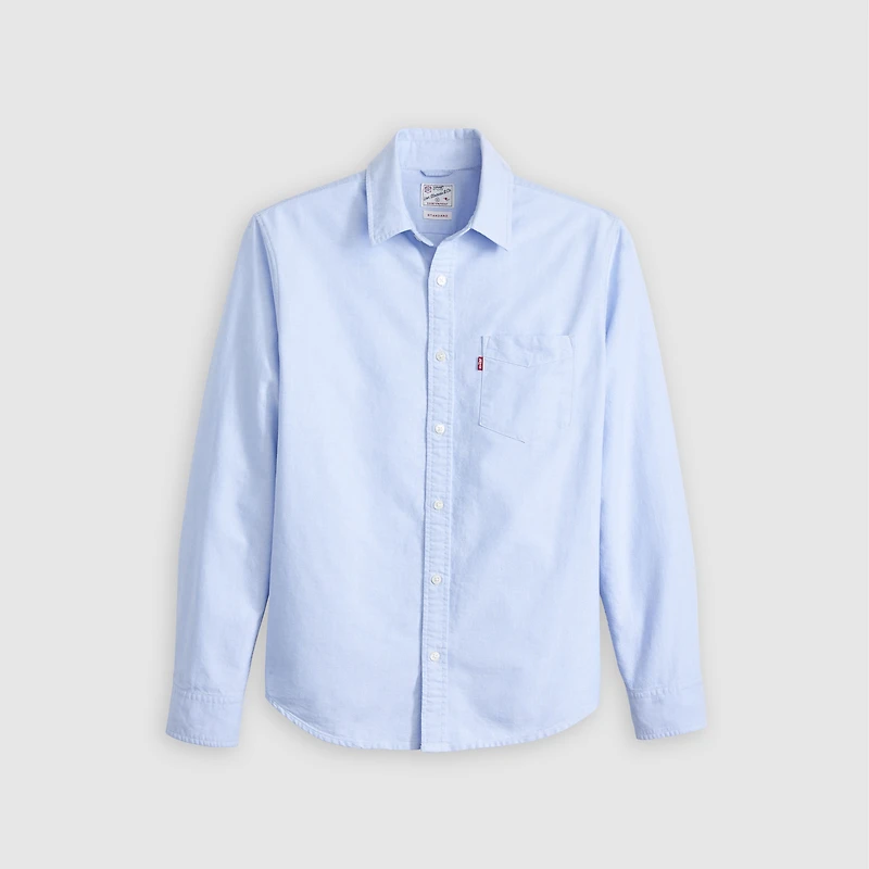 Sunset One Pocket Standard Fit Oxford Shirt