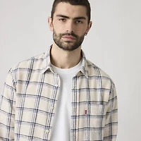Sunset One Pocket Standard Fit Cotton Linen Shirt