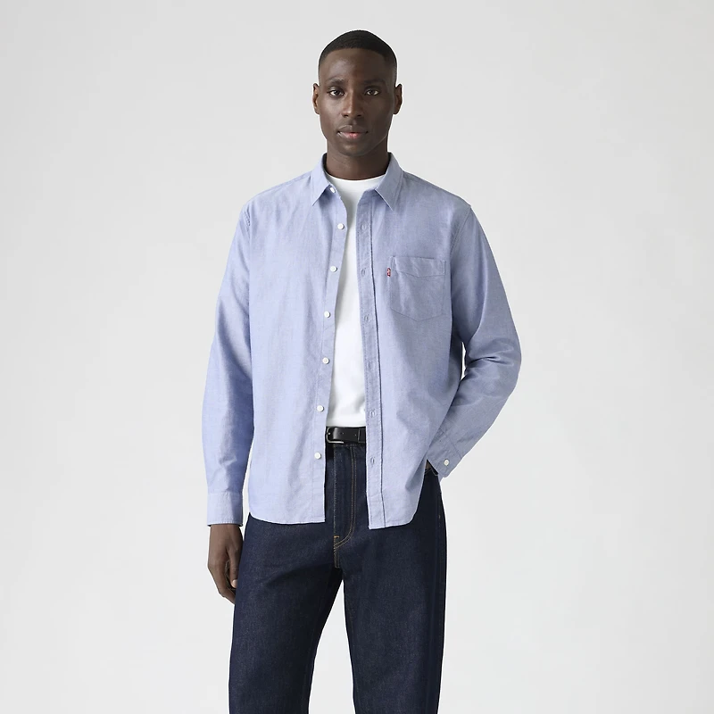 Classic One Pocket Standard Oxford Shirt