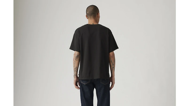 Embroidered Badge Vintage Fit Graphic T-Shirt