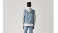 Hybrid Hoodie Trucker Jacket