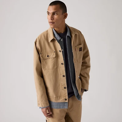 Sunrise Canvas Trucker Jacket