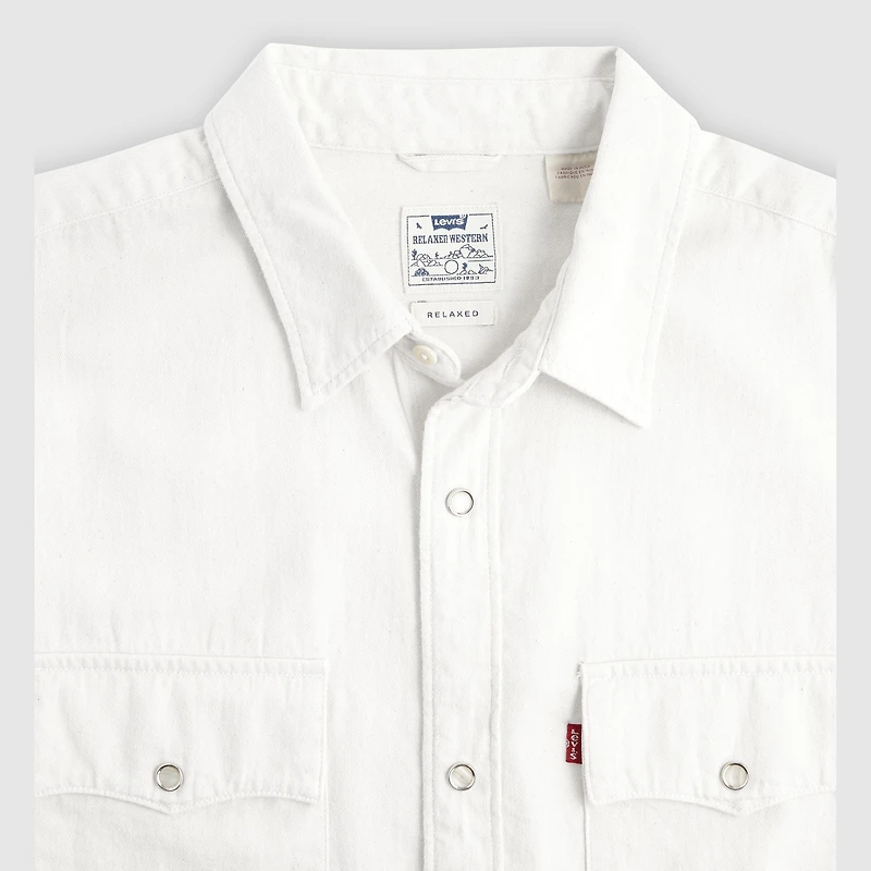 Short Sleeve Relaxed Fit Western Shirt
