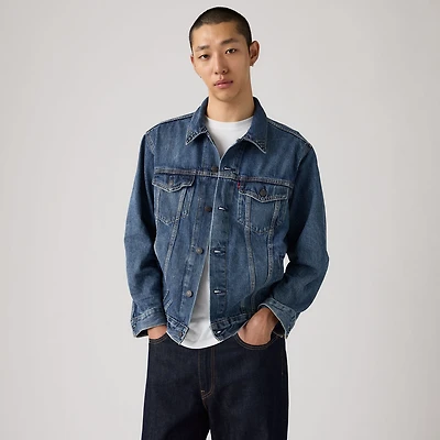Relaxed Fit Trucker Jacket