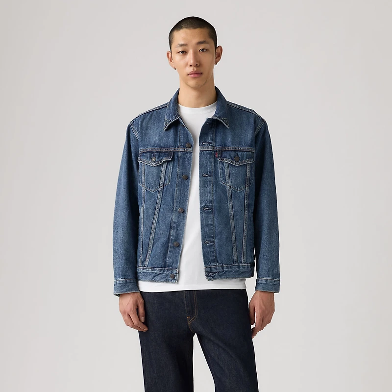 Relaxed Fit Trucker Jacket
