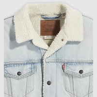 Relaxed Fit Sherpa Trucker Jacket