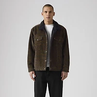 Relaxed Fit Sherpa Trucker Jacket