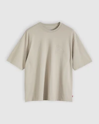 Loose Fit Half-Sleeve Embroidered Graphic T-Shirt