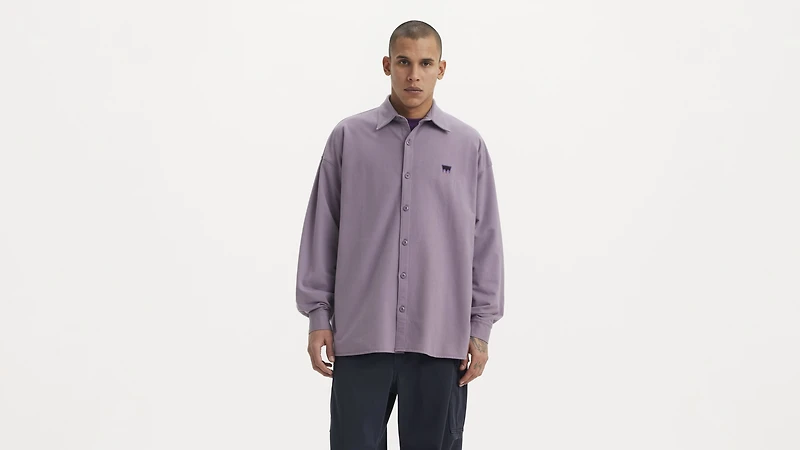Levi's® Skateboarding Men's Button-Up Fleece
