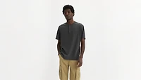 Short Sleeve Four Button Henley